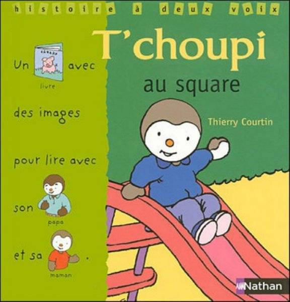 Nathan Livre Livre Tchoupi au Square
