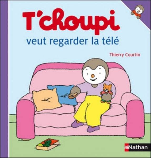 Nathan Livre Livre Tchoupi Veut Regarder la Télé