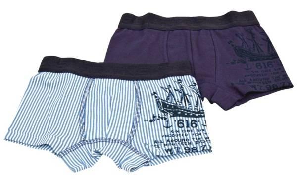 IKKS Lot de 2 Boxers Bleus