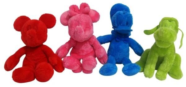 Disney Lot de 4 Peluches Mickey et ses Amis - 20 cm