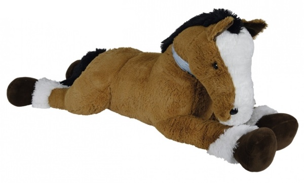 Nicotoy Peluche Cheval Couché - 100 cm Nicotoy Peluche Cheval Couché - 100 cm