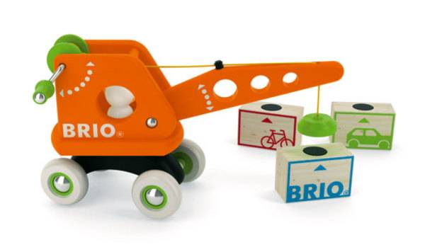 Brio Ma Première Vraie Grue en Bois