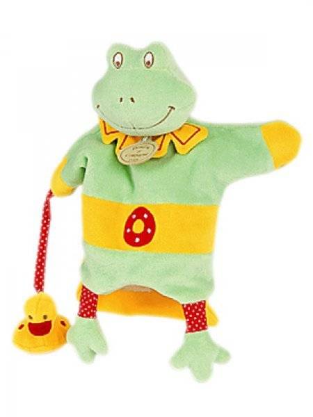 Doudou et Compagnie Marionnette Hochet Grenouille
