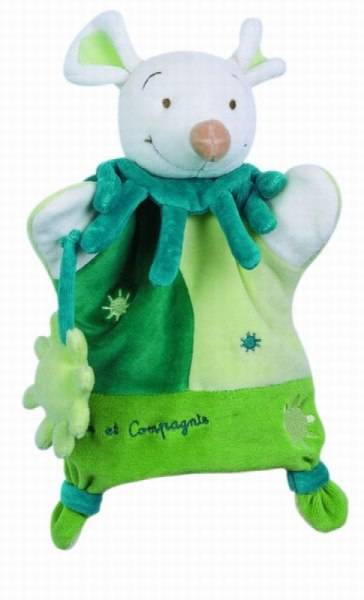 Doudou et Compagnie Marionnette Souris Verte