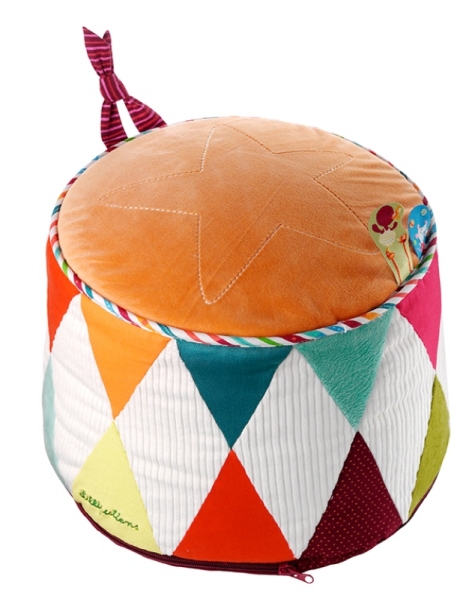 Lilliputiens Mini Pouf Cirque