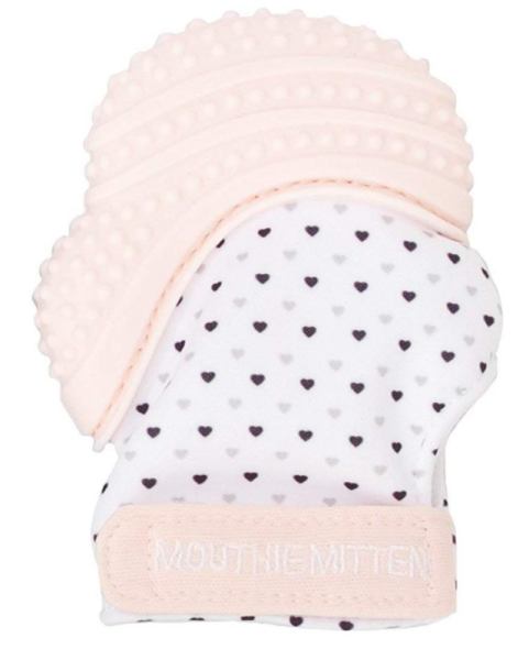 Malarkey Kids Mitaine de Dentition Rose Pastel