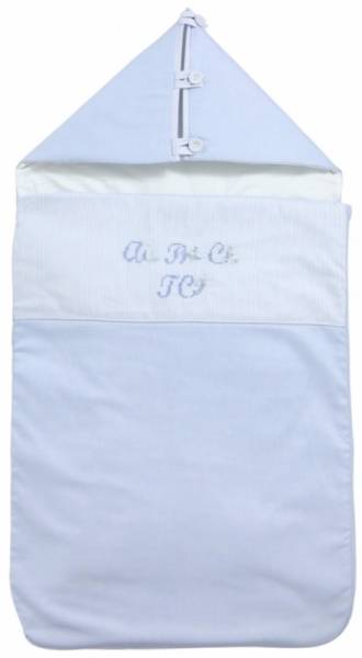 Tartine et Chocolat Nid d'Ange Oxford Bleu