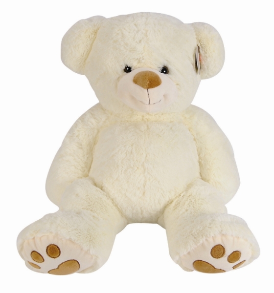 Nicotoy Peluche Ours Ivoire - 66 cm