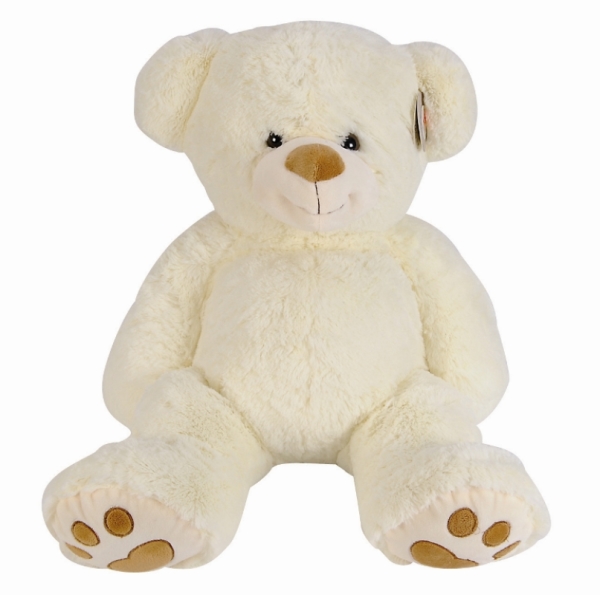 Nicotoy Peluche Ours Ivoire - 41 cm