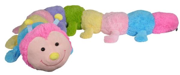 Nicotoy Peluche Chenille Couchée - 200 cm