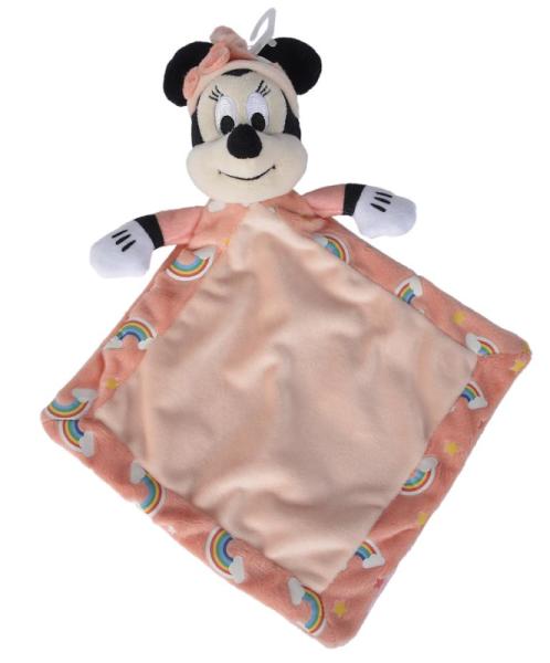 Disney Doudou Minnie Saumon Lumineux