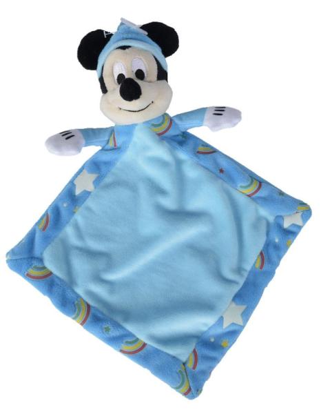 Disney Doudou Mickey Bleu Lumineux