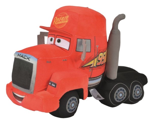 Disney Peluche Transporteur Mack Cars 3 - 25 cm