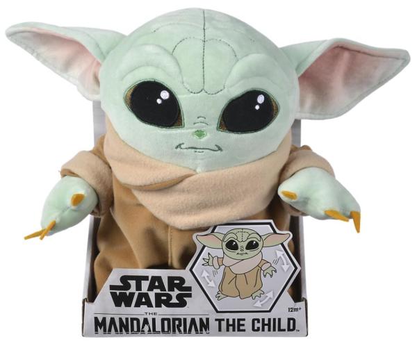 Disney Peluche mandalorian grogu articulée 30 cm, Livraison