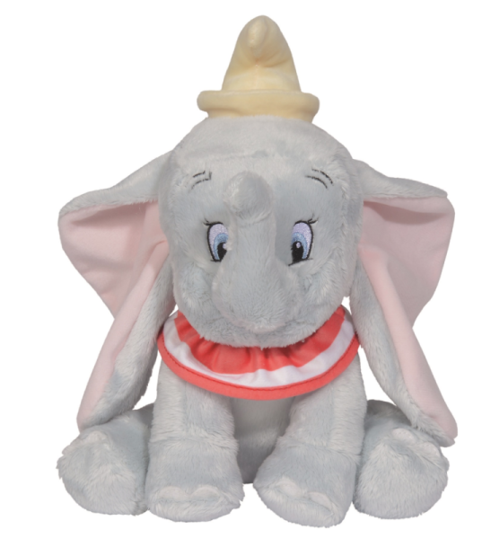 Disney Peluche Eléphant Dumbo Core - 40 cm