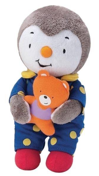 Jemini Peluche Tchoupi avec Doudou - 20 cm