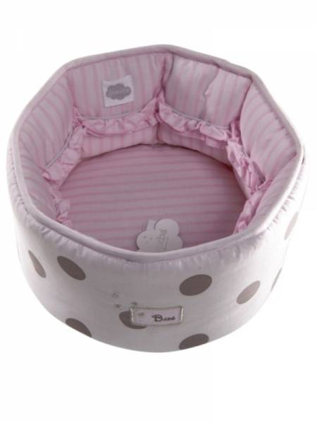 Absorba Panier de Toilette Bisous Rose