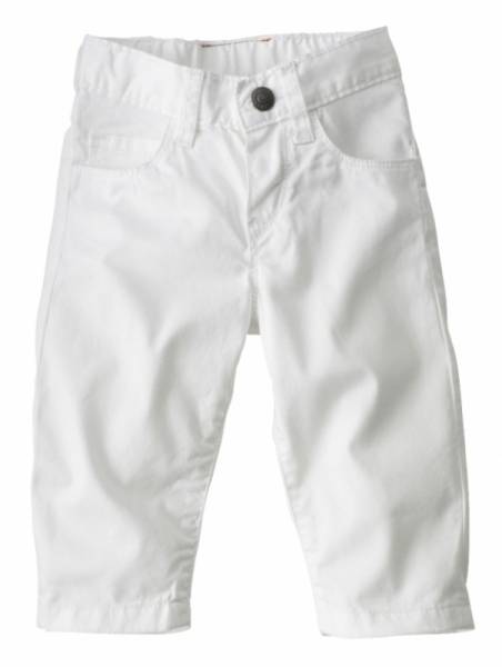 Levis Pantalon Toile Elie Blanc 18 mois