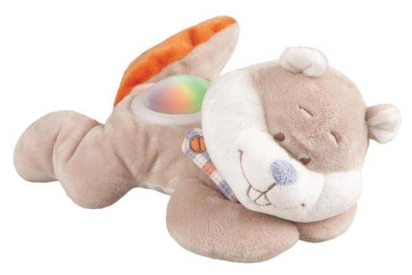 Noukies Peluche Veilleuse Castor Charlie