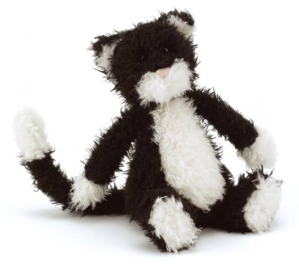 Jellycat Peluche Chat Camelia Noir et Blanc