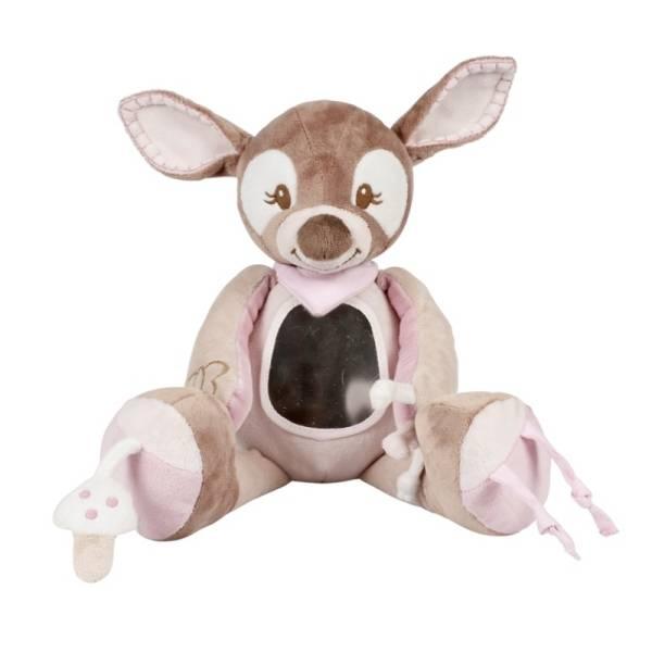 Nattou Peluche d'Activités Faon Rosy Rose 45 cm