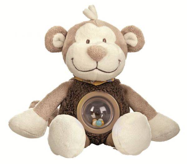 Noukies Peluche Hochet Singe Bono