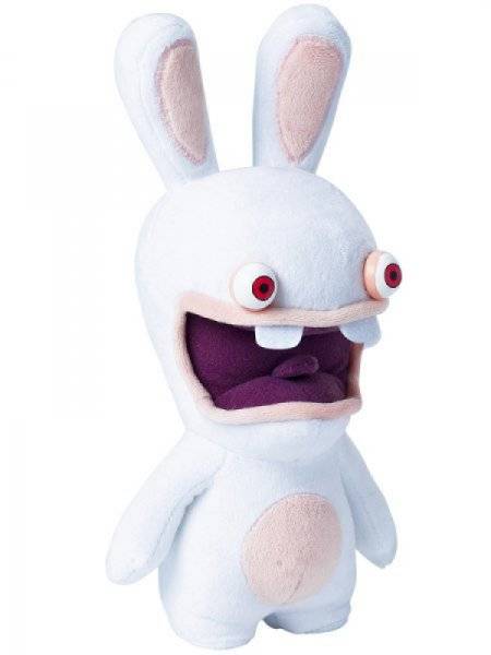 Jemini Peluche Lapin Crétin - 45 cm