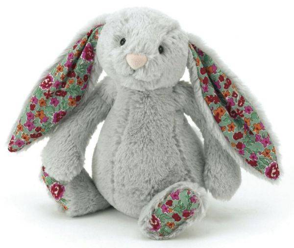 Jellycat Peluchette Lapin Blossom Bashfuls Gris - 18 cm Jellycat Peluchette Lapin Blossom Bashfuls Gris - 18 cm