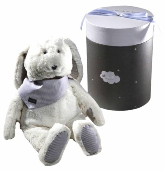 Absorba Peluche Lapin Martin Blanc - 35 cm