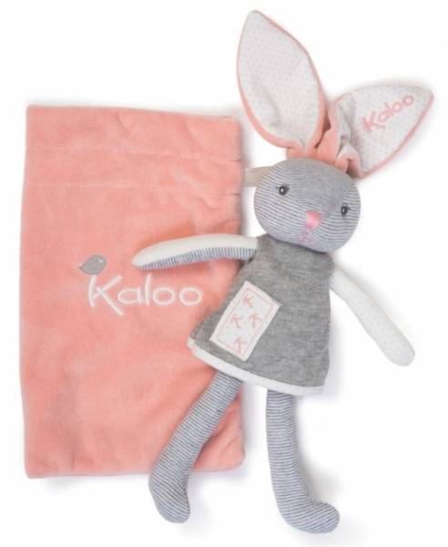 Kaloo Peluche Lapin Zen Corail - 20 cm