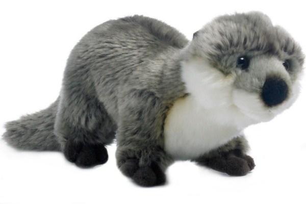 PELUCHE LOUTRE DE RIVIERE 30CM