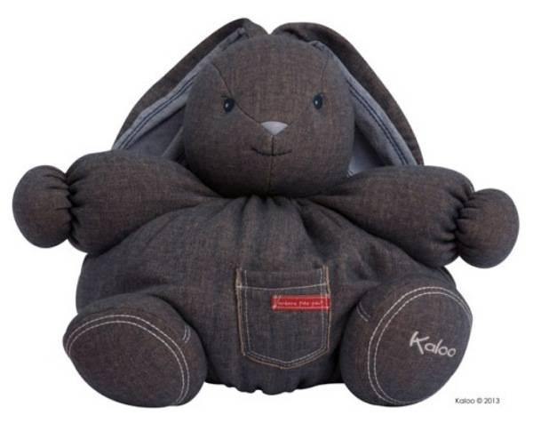 Kaloo Peluche Maxi Patapouf Lapin Trésor Blue Denim 40 cm