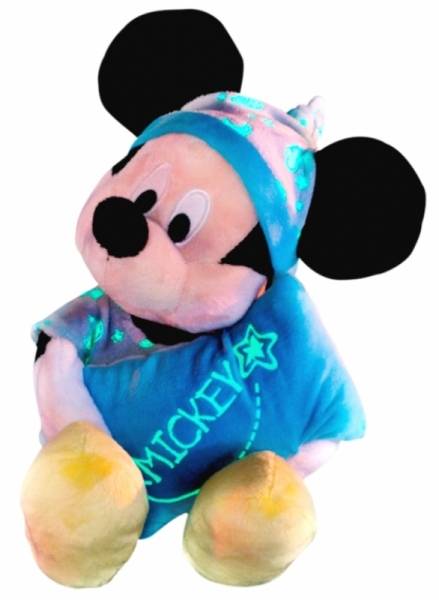 Disney Peluche Mickey Lumineux - 25 cm