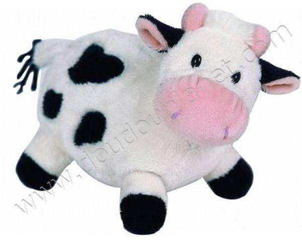 Histoire d Ours Peluche Mini Vache Ronde