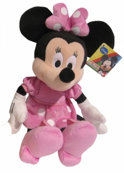 Disney Peluche Minnie Robe Rose - 35 cm