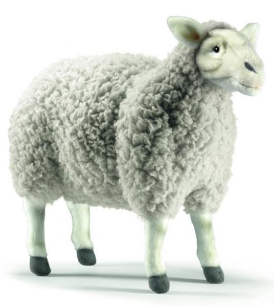 Anima Peluche Mouton Gris - 38 cm