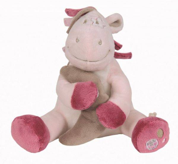 Noukies Peluche Musicale Cheval Lucie