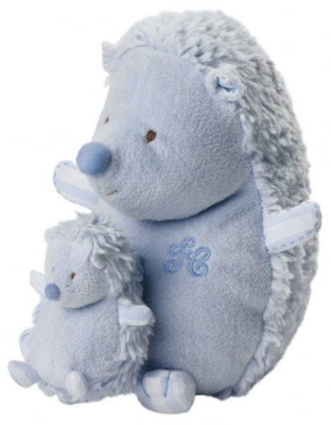 Tartine et Chocolat Peluche Musicale Hérisson Léon Bleu