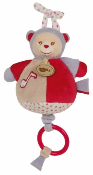 Babynat Peluche Musicale Ours Capucine