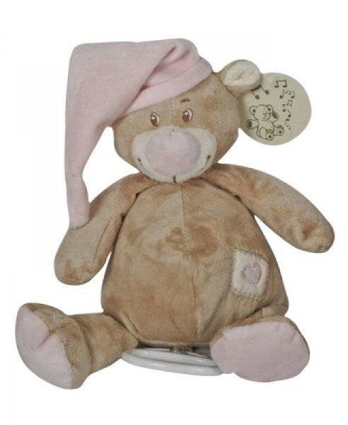 Doukidou Peluche Musicale Ours Marie Rose