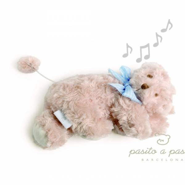 Pasito A Pasito Peluche Musicale Ourson Bleu