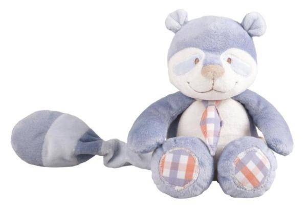Noukies Peluche Musicale Raton Laveur William