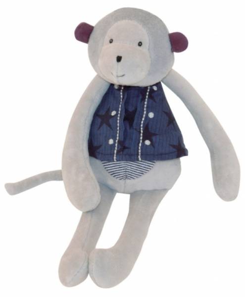 Moulin Roty Peluche Singe Roméo Aimé et Céleste