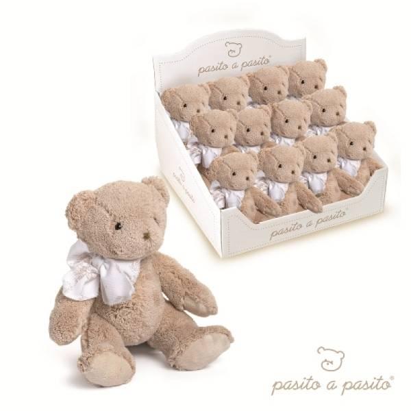 Pasito A Pasito Peluche ours beige 20 cm, Livraison Gratuite 24/48h
