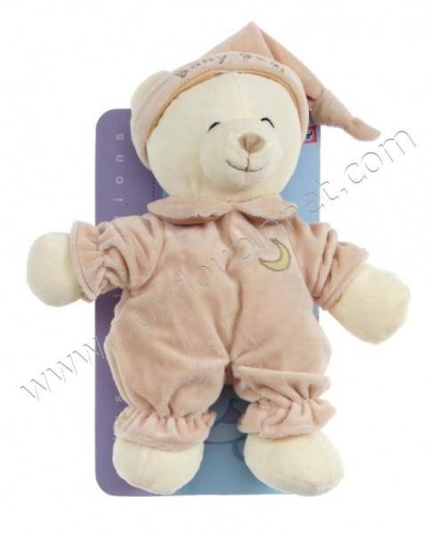 Gipsy Peluche Ours Beige Baby Bear - 24 cm