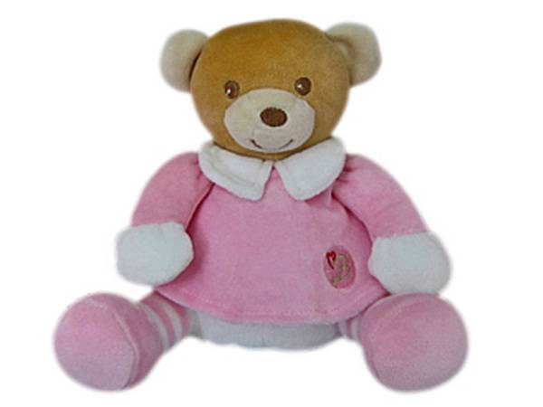 Bestever Peluche Ours Harmonie Rose