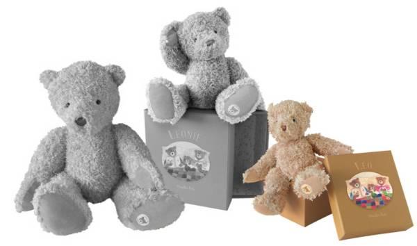 Moulin Roty Peluche Ours Léo Vite un Câlin - 23 cm