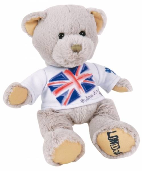 Histoire d Ours Peluche Ours London - 24 cm
