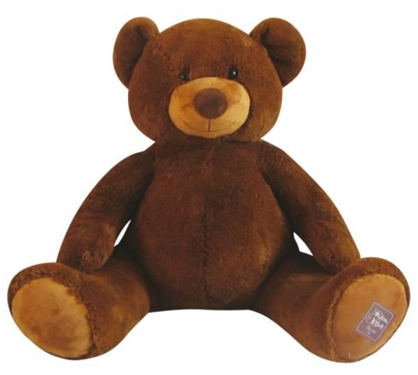 Histoire d Ours Peluche Ours Marron - 75 cm