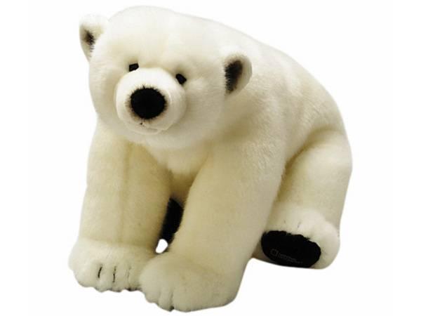 National Geographic Peluche Ours Polaire - 35 cm